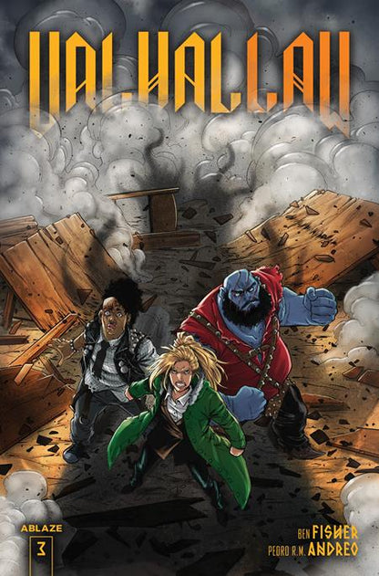 Valhallaw #3 (Of 5) Cover A Pedro R M Andreo