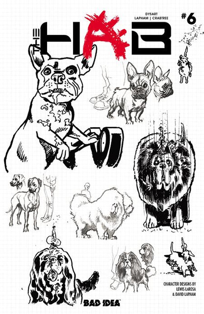 Hab #6 (Of 6) Cover C 1:20 Lewis Larosa & David Lapham Design