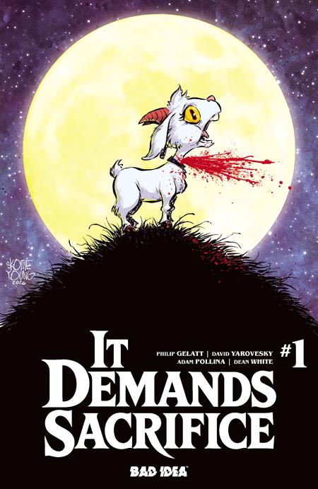 It Demands Sacrifice #1 (Of 4) Cover D Skottie Young Foil