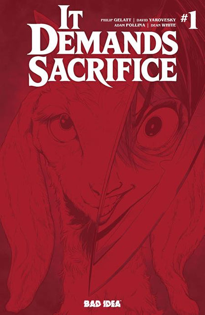 It Demands Sacrifice #1 (Of 4) Cover I 1:250 TBA Book and Vinyl Record