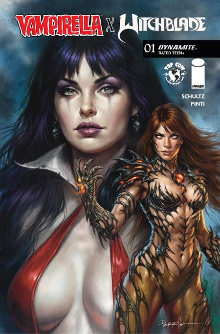 Vampirella X Witchblade Special #1 Cover B Lucio Parrillo