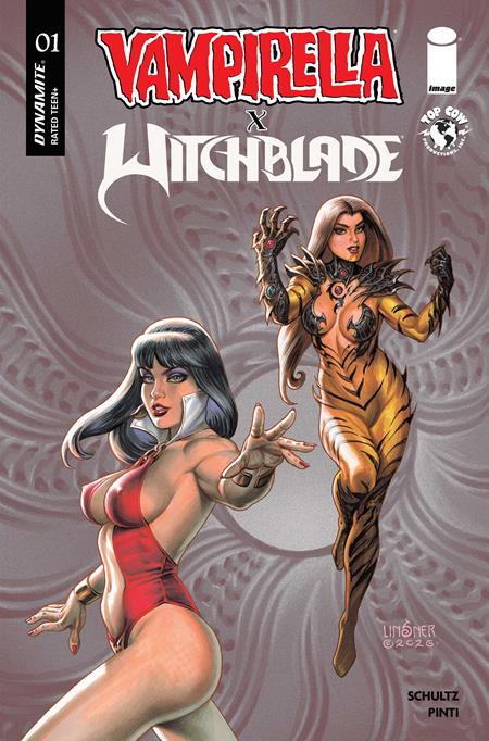 Vampirella X Witchblade Special #1 Cover D Joseph Michael Linsner