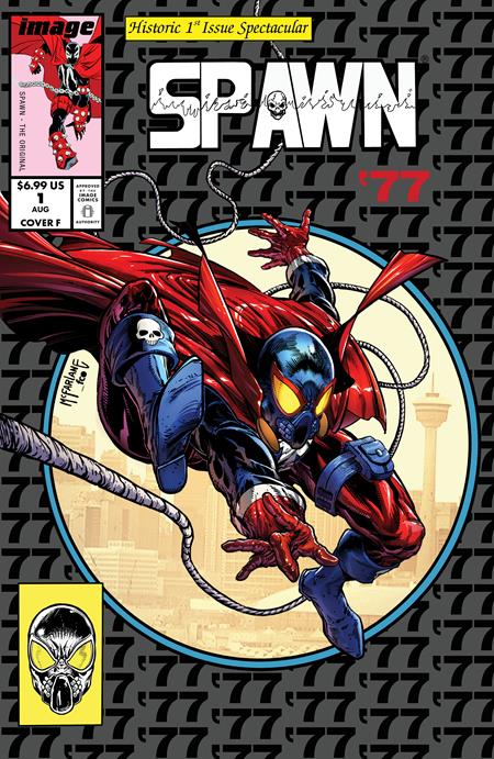 Spawn 77 #1 Cover F 1:25 Todd McFarlane Retro Logo