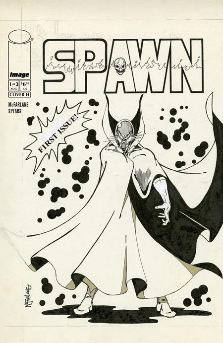 Spawn 77 #1 Cover H 1:100 Todd McFarlane Original 1977