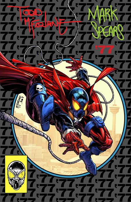 Spawn 77 #1 Cover J 1:500 Mark Spears & Todd McFarlane Signed Foil