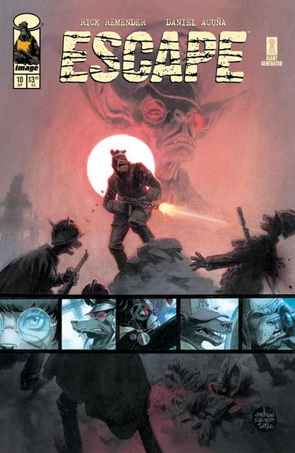 Escape #10 Cover B Andrew Robinson