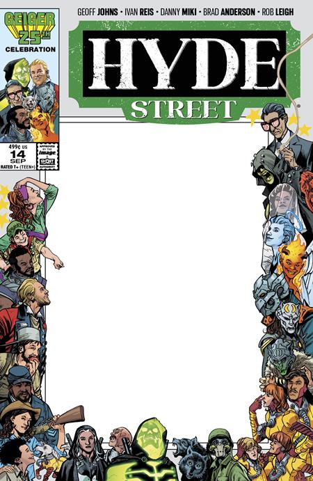 Hyde Street #14 Cover D Blank Sketch