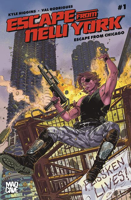 Escape From New York: Escape From Chicago #1 Cover B Danica Brine