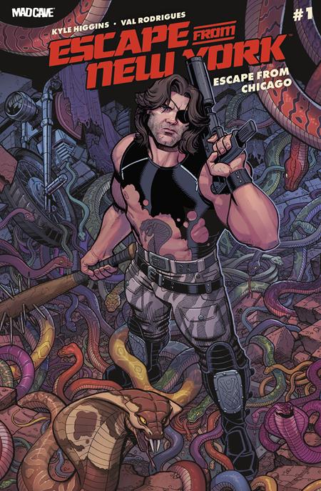Escape From New York: Escape From Chicago #1 Cover H Incentive 1:20 Nick Bradshaw Jim Charalampidis Card Stockvar
