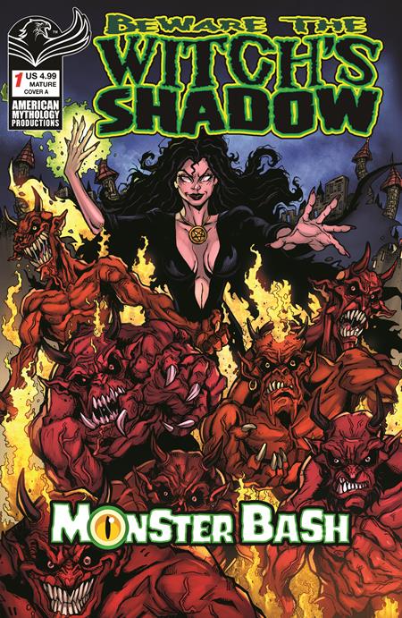 Beware the Witch's Shadow: Monster Bash #1 Cover A Puis Calzada