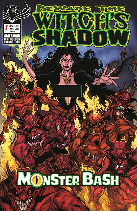Beware the Witch's Shadow: Monster Bash #1 Cover C Puis Calzada Racy