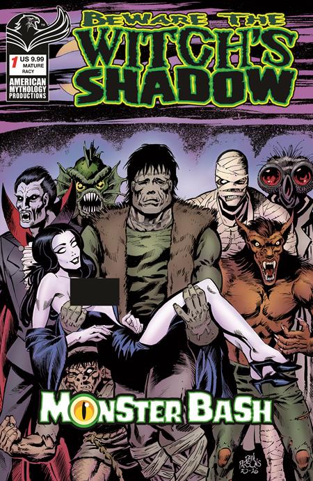 Beware the Witch's Shadow: Monster Bash #1 Cover D Dan Parsons Risque