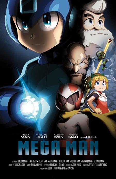 Mega Man Gear Masters #1 (Of 5) Cover C Jeffrey Cruz