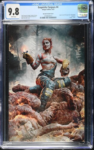 Exquisite Corpses #4 LeapsLair Barends Exclusive LTD 500 CGC 9.8