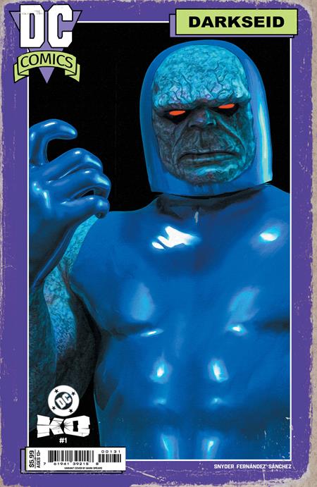 DC K.O. #1 (OF 5) CVR I MARK SPEARS DARKSEID CARD STOCK VAR