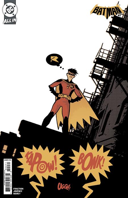 BATMAN #2 CVR H INC 1:25 DAVID AJA CARD STOCK VAR PRESALE 10/01