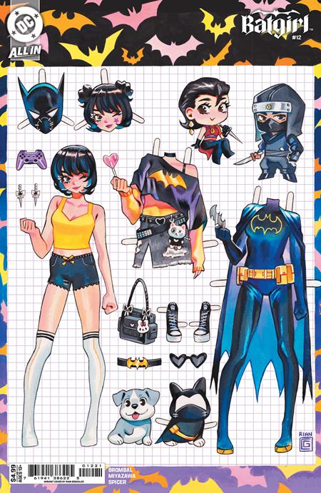 BATGIRL #12 CVR B RIAN GONZALES CARD STOCK VAR PRESALE 10/01