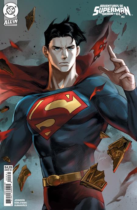 ADVENTURES OF SUPERMAN BOOK OF EL #2 (OF 12) CVR C LESLEY LEIRIX LI CARD STOCK VAR PRESALE 10/01