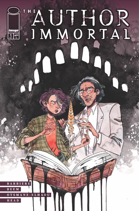 AUTHOR IMMORTAL #1 CVR A MORGAN BEEM PRESALE 10/01