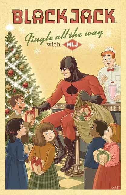 Archie's Christmas Spectacular #1 Cover F Matt Talbot Black Jack Foil