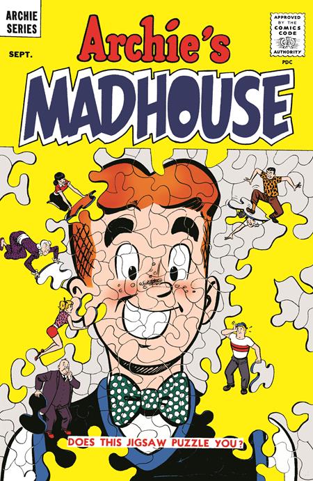 Archie's Madhouse Facsimile Edition #1 Cover A Harry Lucey
