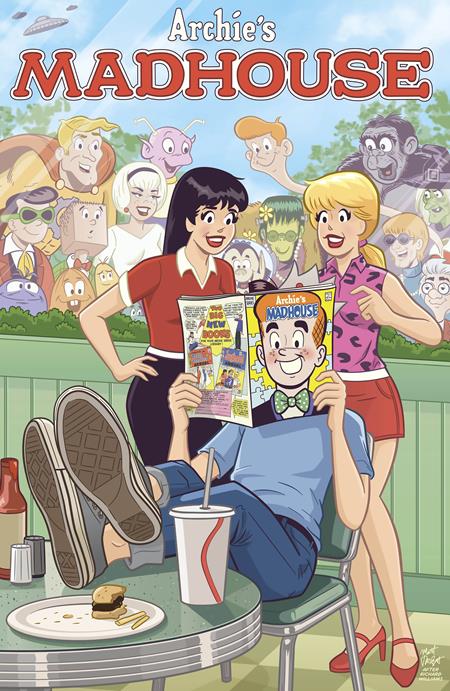 Archie's Madhouse Facsimile Edition #1 Cover B Matt Talbot Mad Magazine