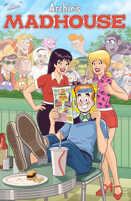 Archie's Madhouse Facsimile Edition #1 Cover E Matt Talbot Mad Magazine Foil