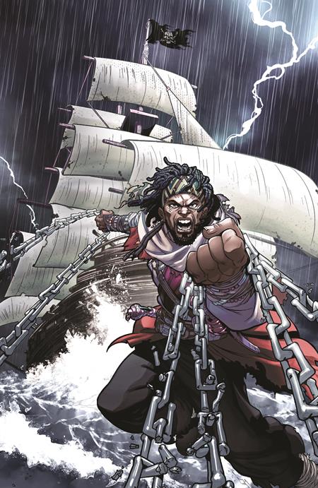 Shaquille O'Neal Presents… Vengeance Unchained: The Legend of Black Caesar #1 (Of 5) Cover D Ray Anthony Height Foil Full Art