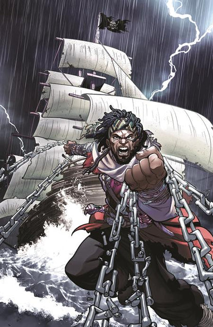 Shaquille O'Neal Presents… Vengeance Unchained: The Legend of Black Caesar #1 (Of 5) Cover D Ray Anthony Height Foil Full Art