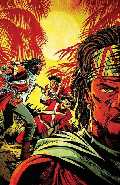 Shaquille O'Neal Presents… Vengeance Unchained: The Legend of Black Caesar #1 (Of 5) Cover F Francesco Francavilla Connecting Foil