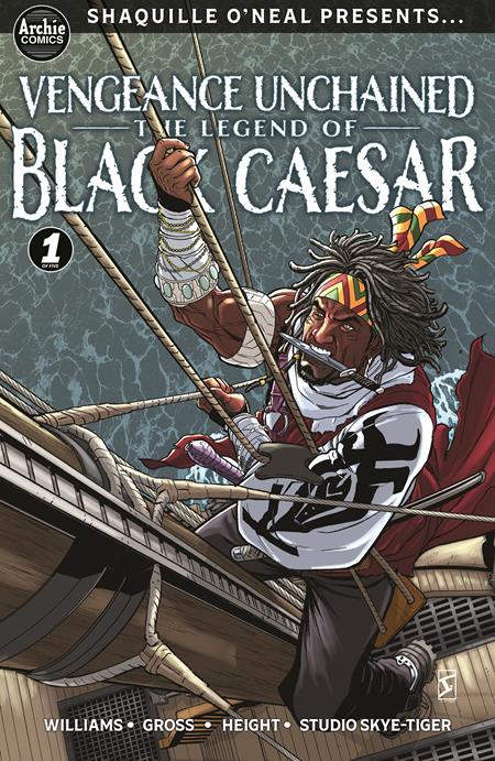 Shaquille O'Neal Presents… Vengeance Unchained: The Legend of Black Caesar #1 (Of 5) Cover G 1:10 Jamal Igle Foil