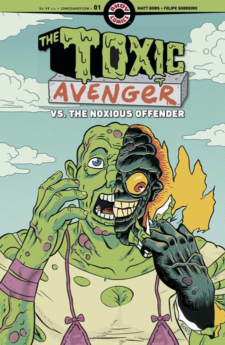 Toxic Avenger vs. The Noxious Offender #1 (Of 5) Cover A Matt Bors