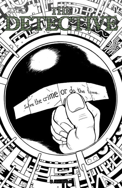 The Dectective #1 (Of 2) Cover G 1:20 David Lapham B&W