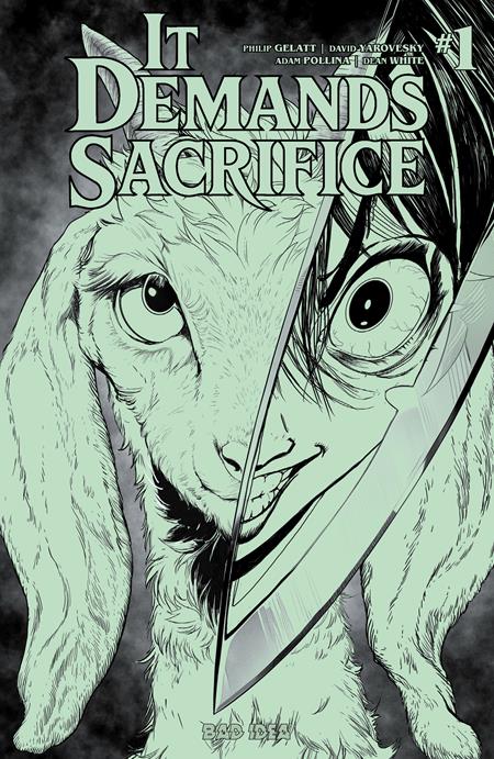 It Demands Sacrifice #1 (Of 4) Cover J Adam Pollina Glow in the Dark