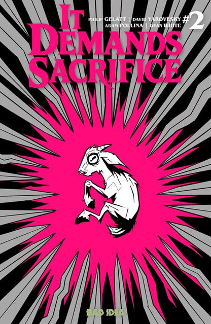 It Demands Sacrifice #2 (Of 4) Cover F Jhonen Vasquez