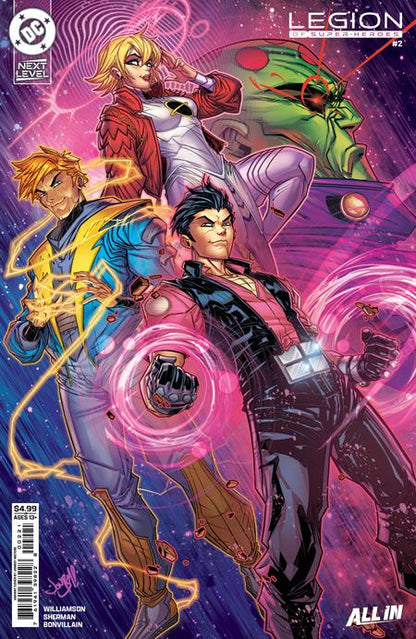 Legion of Super-Heroes #2 Cover B Jonboy Meyers Card Stock