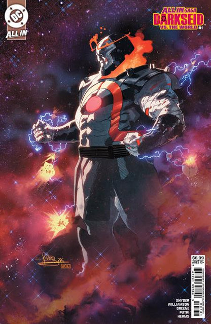 DC All In Saga: Darkseid vs. The World #1 Cover C Javi Fernandez Card Stock