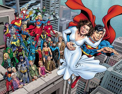 Superman: The Wedding Album 30th Anniversary Special #1 Cover A Dan Jurgens & Jerry Ordway Wraparound
