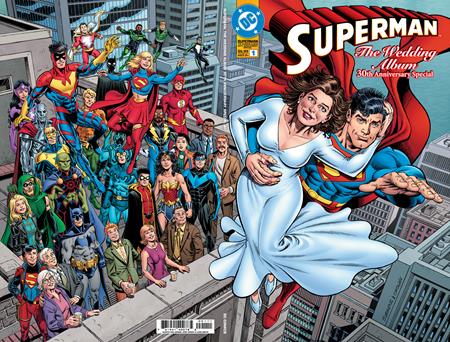 Superman: The Wedding Album 30th Anniversary Special #1 Cover A Dan Jurgens & Jerry Ordway Wraparound