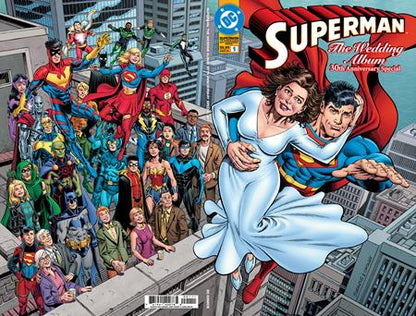 Superman: The Wedding Album 30th Anniversary Special #1 Cover A Dan Jurgens & Jerry Ordway Wraparound