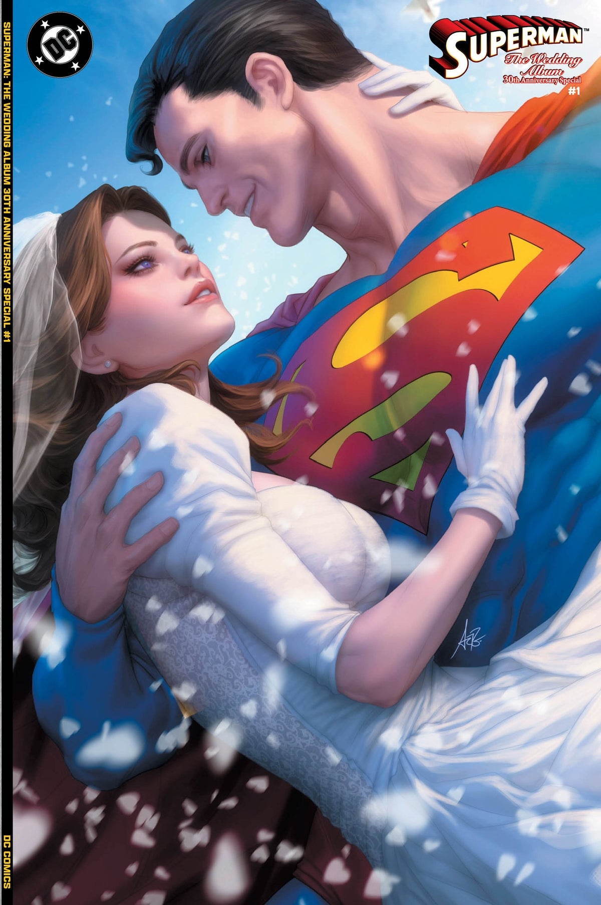 Superman: The Wedding Album 30th Anniversary Special #1 Cover B Stanley Artgerm Lau Card Stock