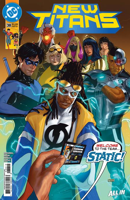 New Titans #38 2nd Printing Cover A Taurin Clarke