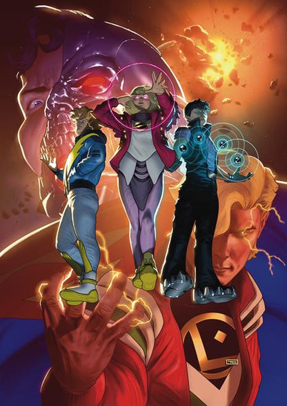 Legion of Super-Heroes #1 2nd Printing Cover B Taurin Clarke Cardstock