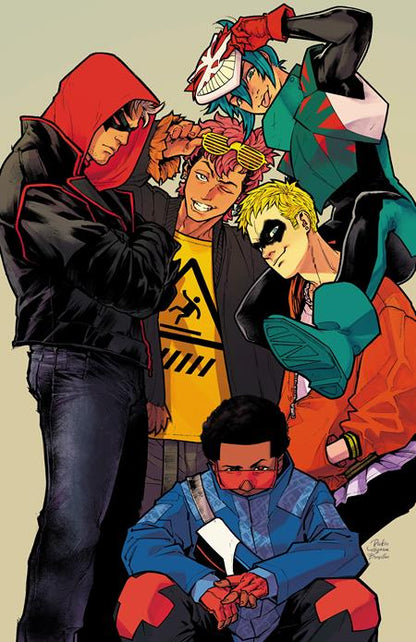 Teen Titans #1 2nd Printing Cover B Rickie Yagawa & Tamra Bonvillain Cardstock