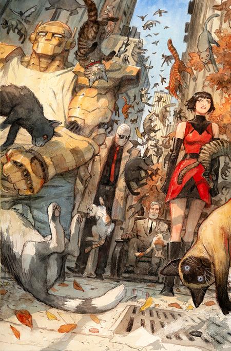 Doom Patrol #1 2nd Printing Cover B Niko Henrichon Cardstock