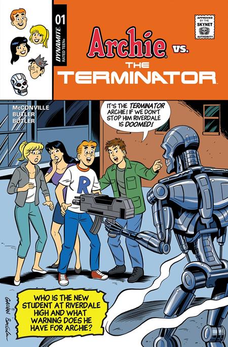 Archie Vs. The Terminator #1 Cover D Bill Galvan