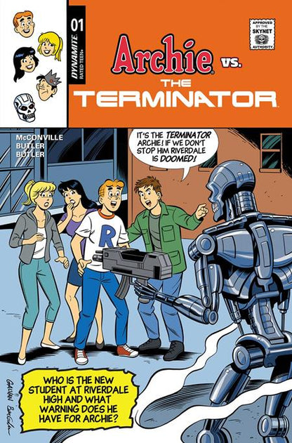 Archie Vs. The Terminator #1 Cover D Bill Galvan