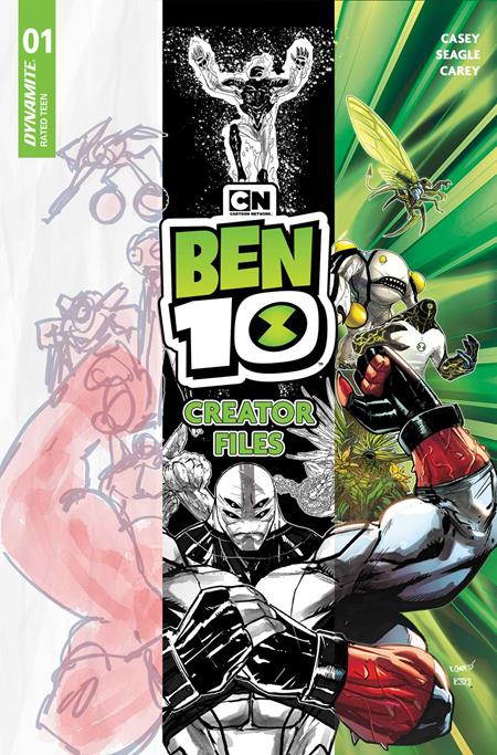 Ben 10 Creator Files #1 Cover A Robert Carey
