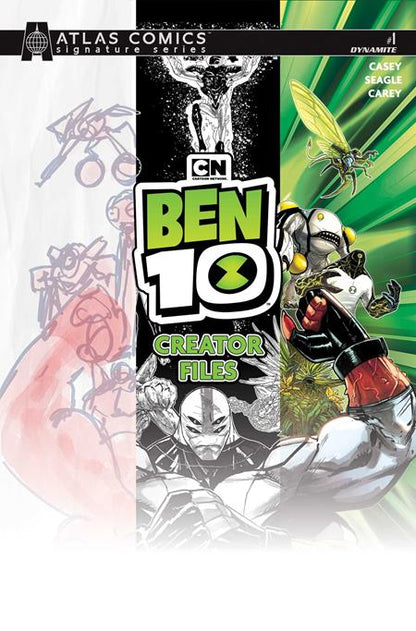 Ben 10 Creator Files #1 Cover C Robert Carey Atlas Edition Signed by Joe Casey