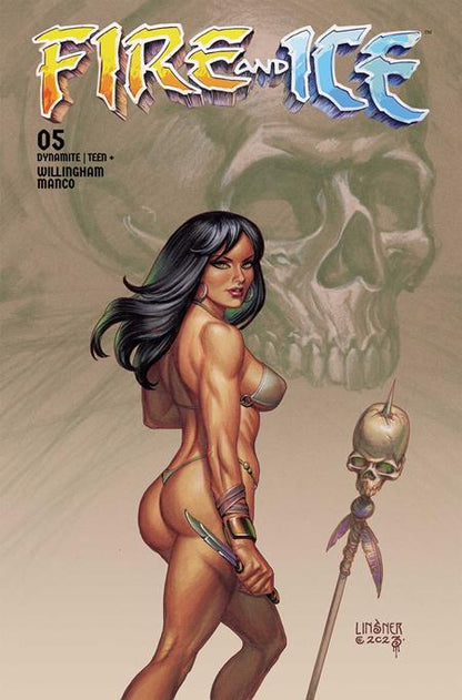 Fire And Ice #5 Cover A Joseph Michael Linsner